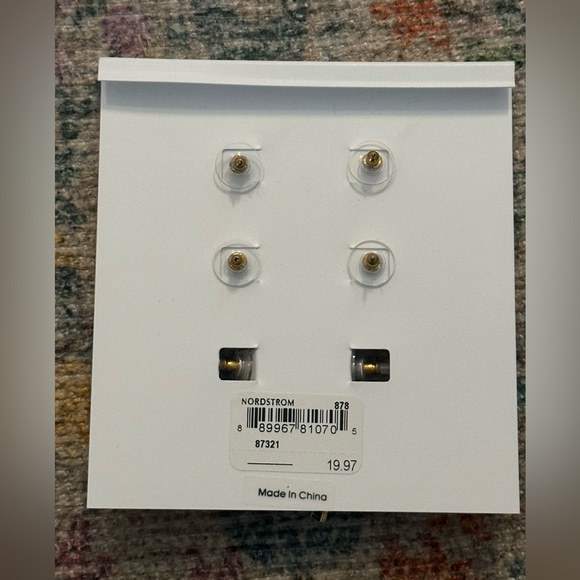 Baublebar Set of 3 Small Holiday Martini Stud Earrings - Picture 5 of 5